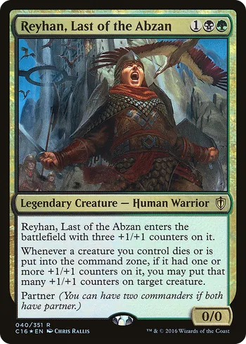 Reyhan, Last of the Abzan, Magic: The Gathering card
