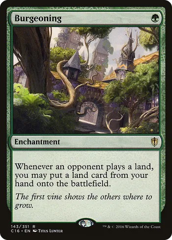 Burgeoning, Magic: The Gathering card
