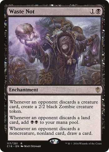 Waste Not, Magic: The Gathering card