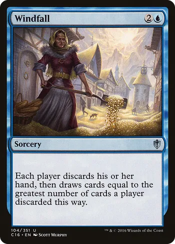 Windfall, Magic: The Gathering card