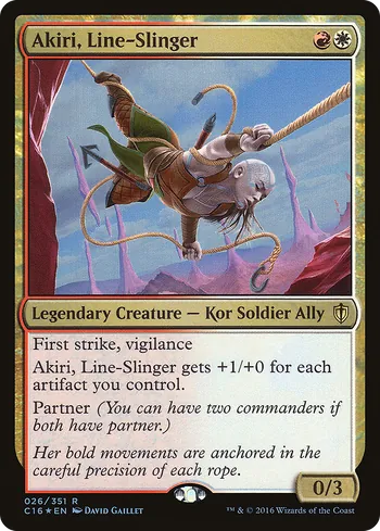 Akiri, Line-Slinger, Magic: The Gathering card