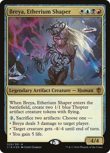 Breya, Etherium Shaper, Magic: The Gathering card