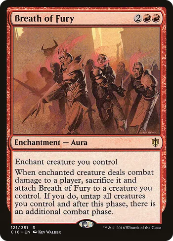 Breath of Fury, carta de Magic: The Gathering