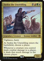 Saskia the Unyielding, Magic: The Gathering card