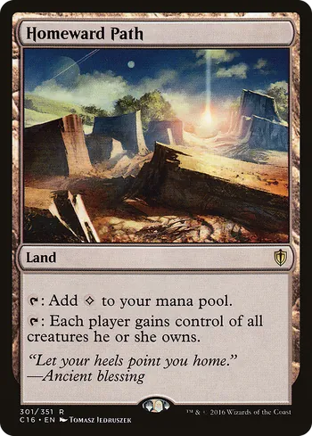 Homeward Path, Magic: The Gathering card