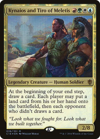 Kynaios and Tiro of Meletis, Magic: The Gathering card