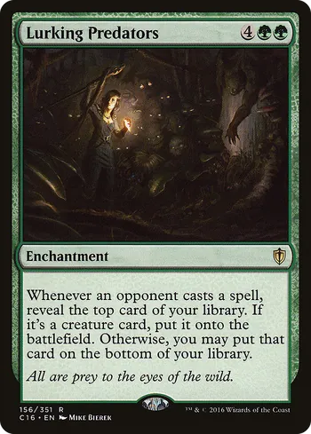 Lurking Predators, Magic: The Gathering card