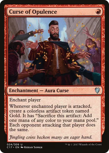 Curse of Opulence, Magic: The Gathering card