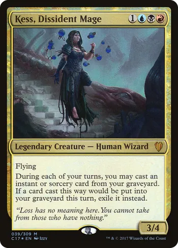 Kess, Dissident Mage, Magic: The Gathering card