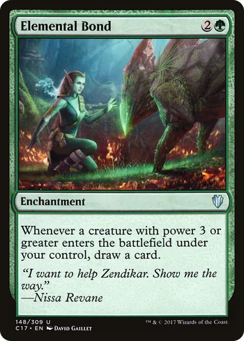 Elemental Bond, Magic: The Gathering card