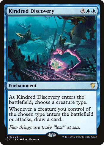 Kindred Discovery, Magic: The Gathering card