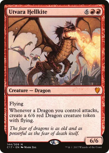 Utvara Hellkite, Magic: The Gathering card