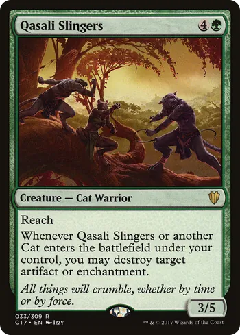 Qasali Slingers, Magic: The Gathering card
