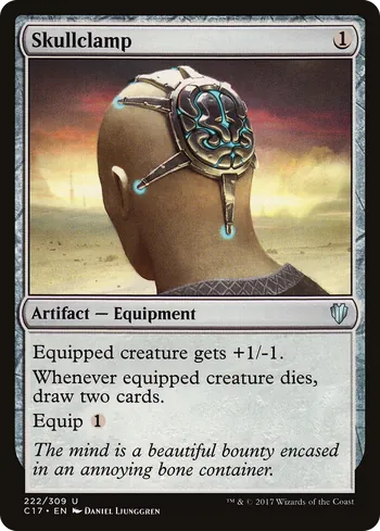 Skullclamp, Magic: The Gathering card