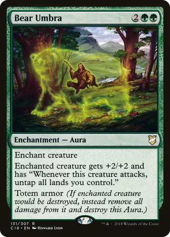 Bear Umbra, Magic: The Gathering card