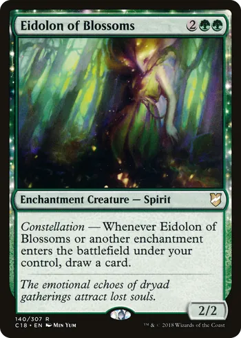 Eidolon of Blossoms, Magic: The Gathering card