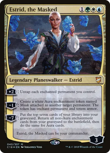 Estrid, the Masked, Magic: The Gathering card