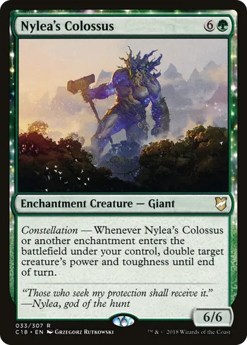 Nylea's Colossus, Magic: The Gathering card