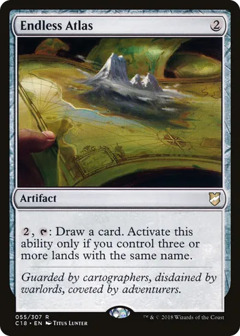 Endless Atlas, Magic: The Gathering Karte