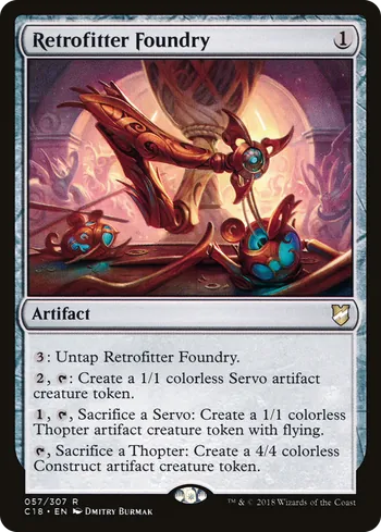 Retrofitter Foundry, Magic: The Gathering Karte