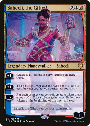 Saheeli, the Gifted, Magic: The Gathering Karte
