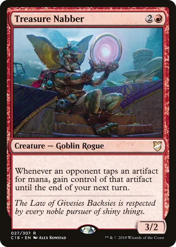 Treasure Nabber, Magic: The Gathering Karte