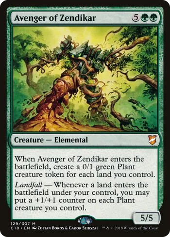 Avenger of Zendikar, Magic: The Gathering card