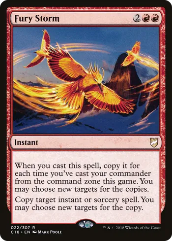 Fury Storm, Magic: The Gathering card
