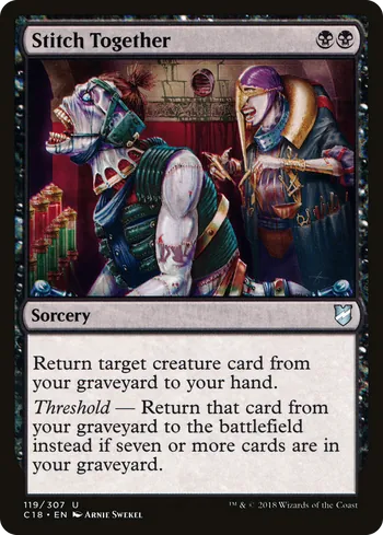 Stitch Together, Magic: The Gathering card