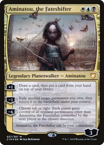 Aminatou, the Fateshifter, Magic: The Gathering card