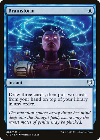 Brainstorm, Magic: The Gathering card