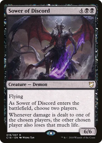 Sower of Discord, Magic: The Gathering card