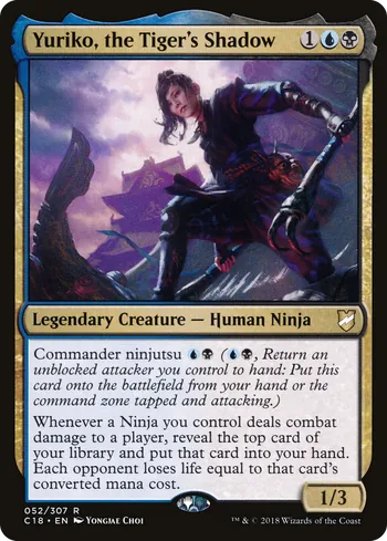 Yuriko, the Tiger's Shadow, Magic: The Gathering card
