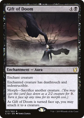 Gift of Doom, Magic: The Gathering card