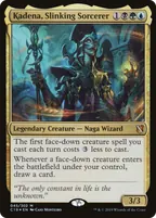 Kadena, Slinking Sorcerer, carta de Magic: The Gathering
