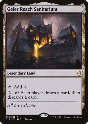 Geier Reach Sanitarium, carta de Magic: The Gathering