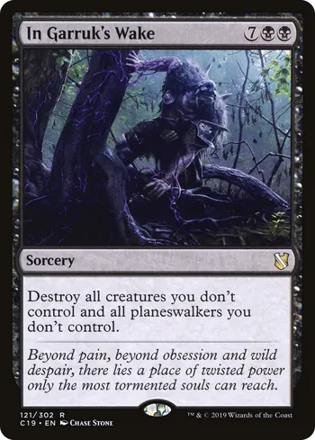 In Garruk's Wake, carta de Magic: The Gathering