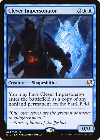 Clever Impersonator, Magic: The Gathering Karte