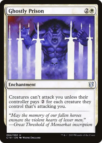 Ghostly Prison, Magic: The Gathering Karte
