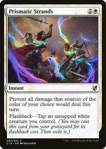Prismatic Strands, Magic: The Gathering Karte