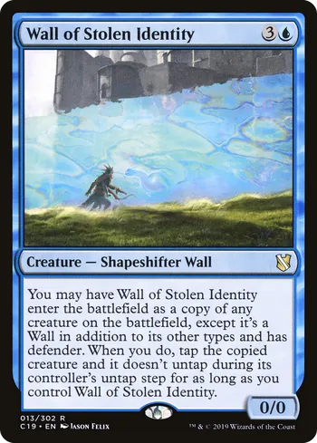 Wall of Stolen Identity, Magic: The Gathering Karte