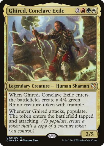 Ghired, Conclave Exile, Magic: The Gathering card