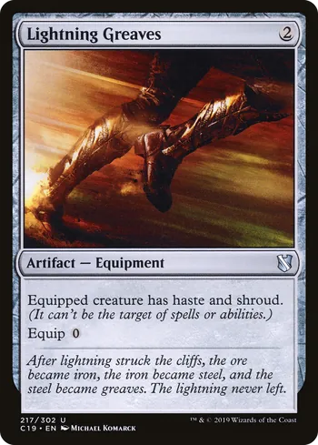Lightning Greaves, Magic: The Gathering card