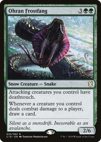 Ohran Frostfang, Magic: The Gathering card