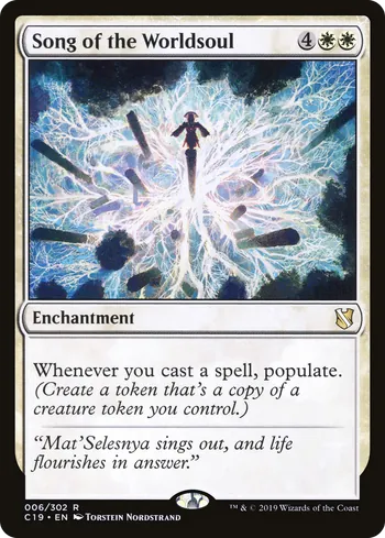 Song of the Worldsoul, Magic: The Gathering card