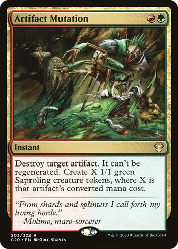 Artifact Mutation, Magic: The Gathering card