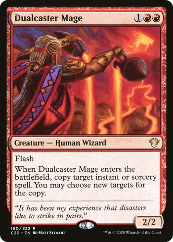 Dualcaster Mage, Magic: The Gathering card