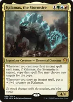 Kalamax, the Stormsire, Magic: The Gathering card
