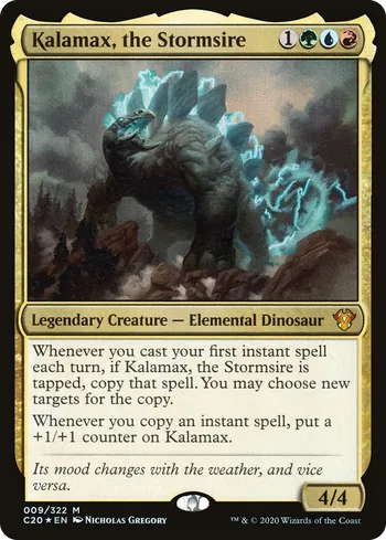 Kalamax, the Stormsire, Magic: The Gathering card