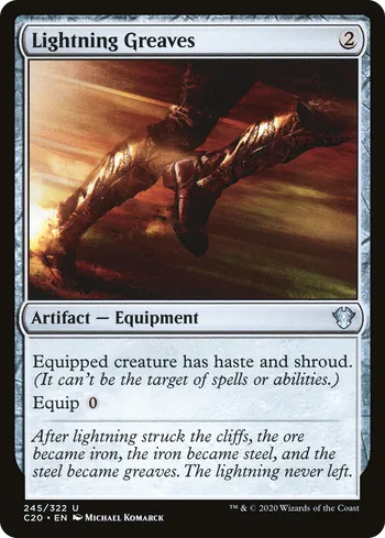 Lightning Greaves, Magic: The Gathering card